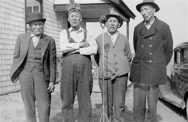 Mi'kmaq singers, Shubenacadie 1948